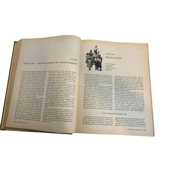 Vintage Psychology And Life Floyd L. Ruch Fourth Ed Hardcover 1952 Academic Book - Picture 3 of 8